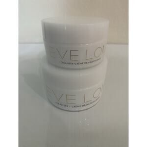 Evelom Cleaners/Creme Demaquillante Lot Of 2. 3.3 Oz And 1.6 Oz Retail $145